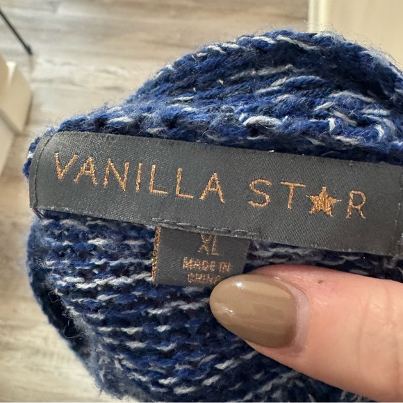 Vanilla‎ Star Cardigan blue ombré XL - Picture 4 of 6